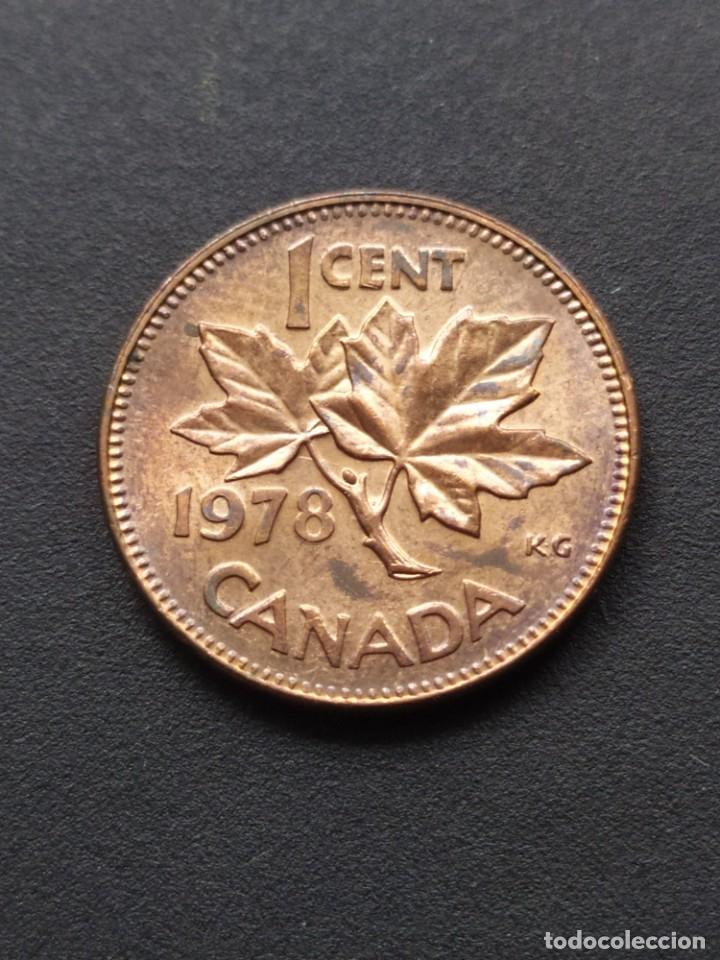 Monedas antiguas de Am&eacute;rica: ## Canada 1978 1 centavo ## - Foto 2