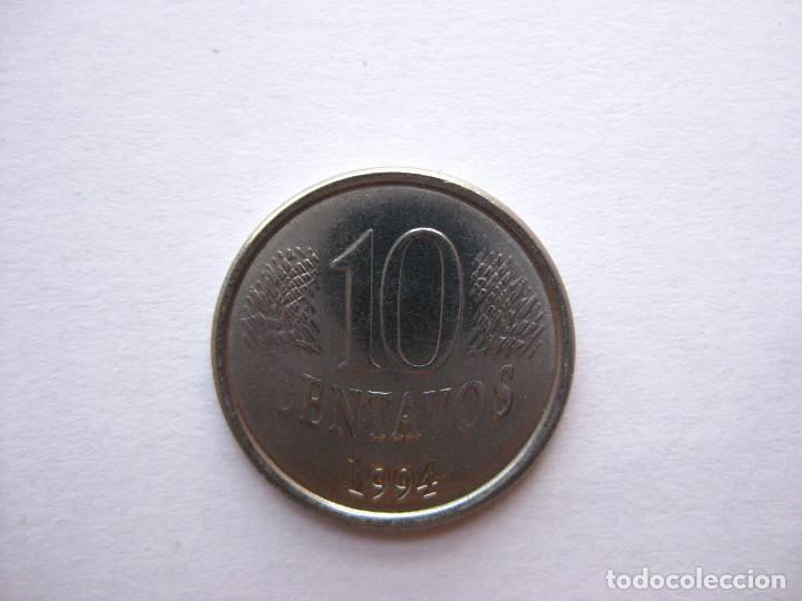 Monedas antiguas de Am&eacute;rica: MONEDA BRASIL 10 CENTAVOS 1994 - Foto 2