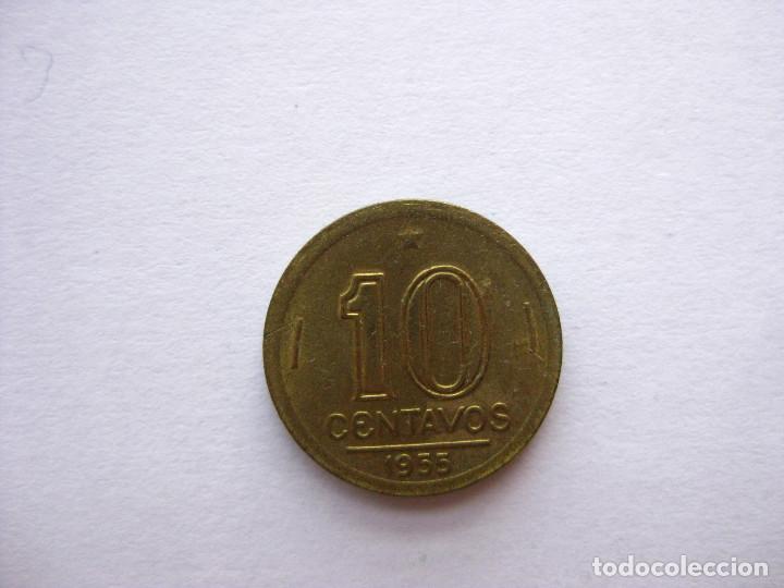 Monedas antiguas de Am&eacute;rica: MONEDA BRASIL 10 CENTAVOS 1955 - Foto 2