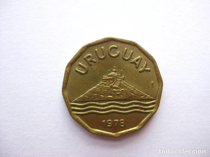 Monedas antiguas de Am&eacute;rica: MONEDA URUGUAY 20 CENTESIMOS 1978 - Foto 1