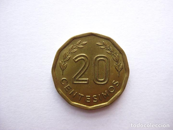 Monedas antiguas de Am&eacute;rica: MONEDA URUGUAY 20 CENTESIMOS 1978 - Foto 2