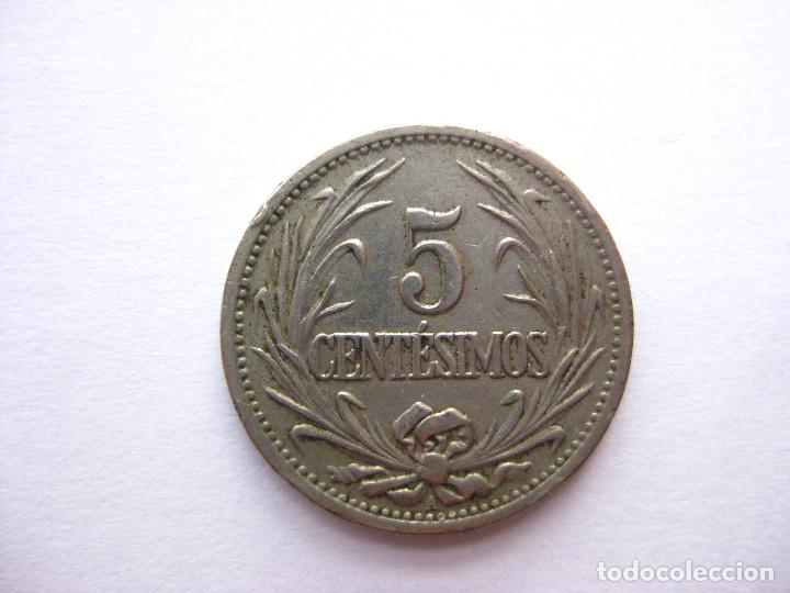 Monedas antiguas de Am&eacute;rica: MONEDA URUGUAY 5 CENTESIMOS 1901 - Foto 2