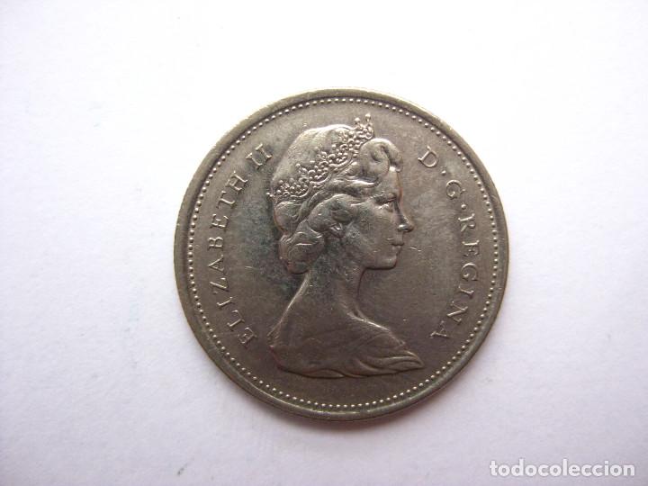 Monedas antiguas de Am&eacute;rica: MONEDA CANADA 25 CENTAVOS 1974 - Foto 1
