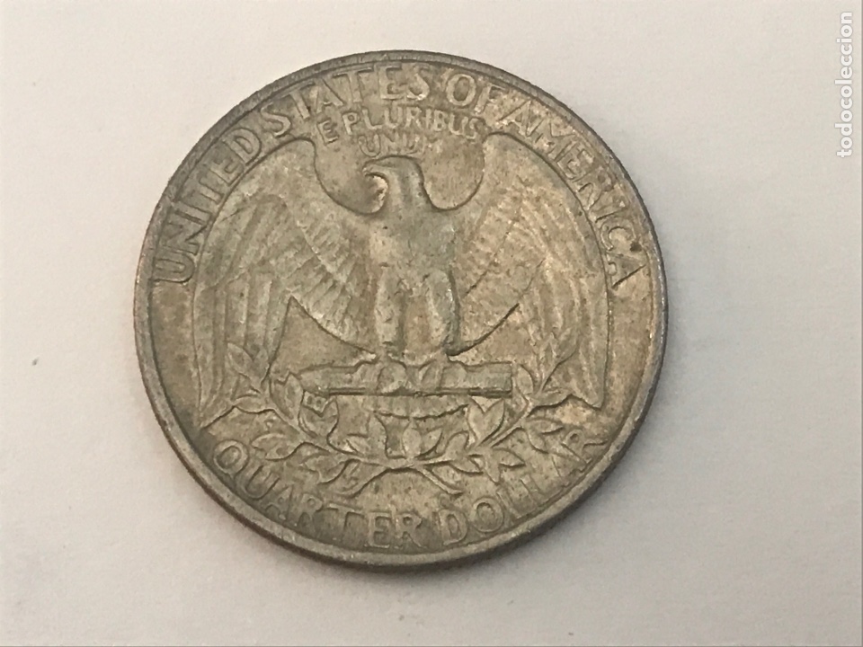 Monedas antiguas de Am&eacute;rica: USA Quarter Dollar 1985 Ref 85 - Foto 1