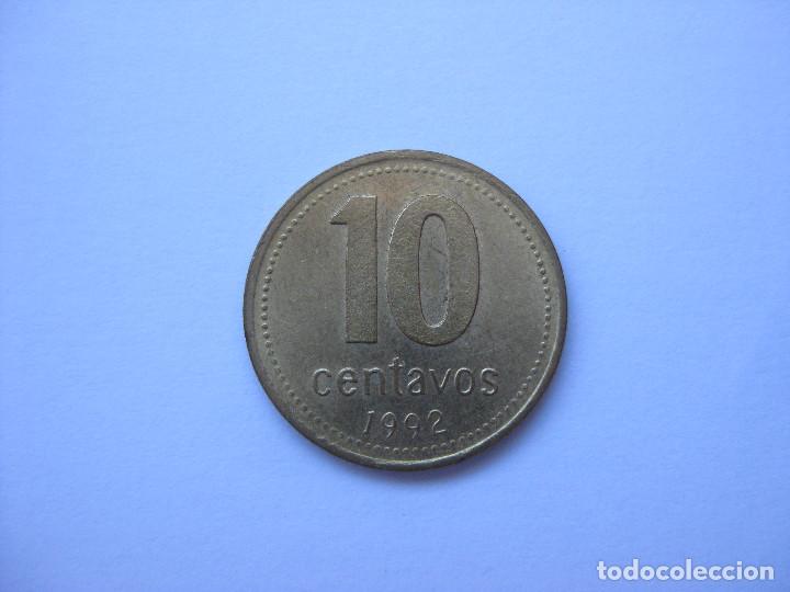 Monedas antiguas de Am&eacute;rica: MONEDA ARGENTINA 10 CENTAVOS 1992 - Foto 2