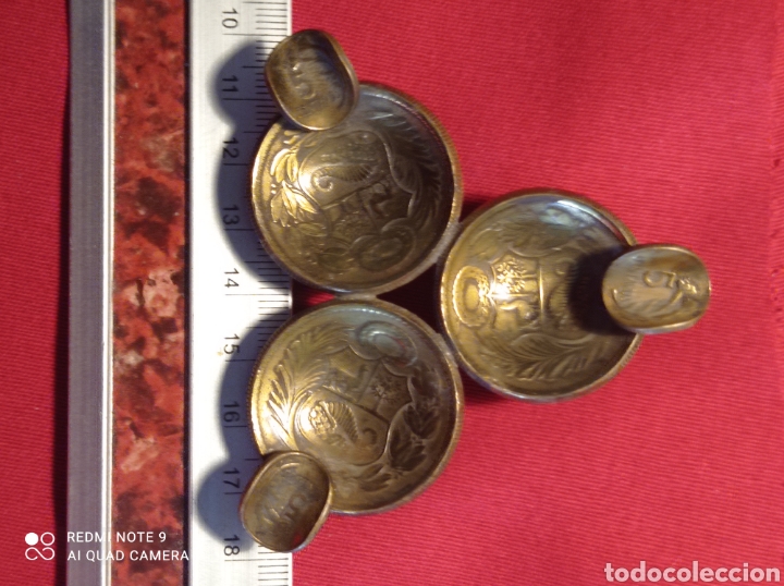 Monedas antiguas de Am&eacute;rica: CENICERO MONEDAS PERU - Foto 3