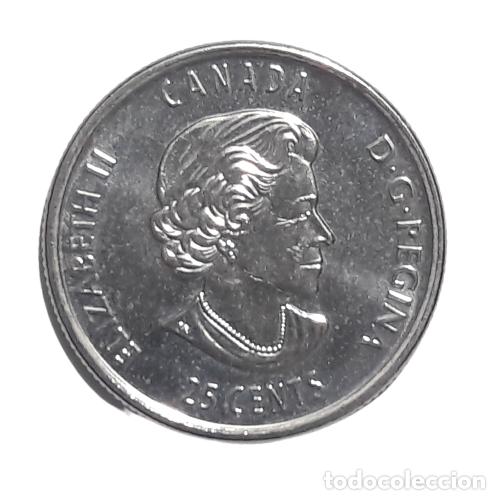 Monedas antiguas de Am&eacute;rica: CANADA 25 CENTAVOS 2017 COPA STANLEY - Foto 2