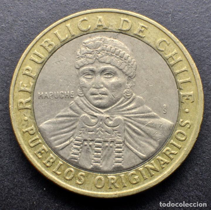 Monedas antiguas de Am&eacute;rica: Chile, 100 pesos 2008 - Foto 1