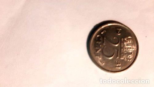 Monedas antiguas de Am&eacute;rica: moneda holanda 1951 25 cent - Foto 1