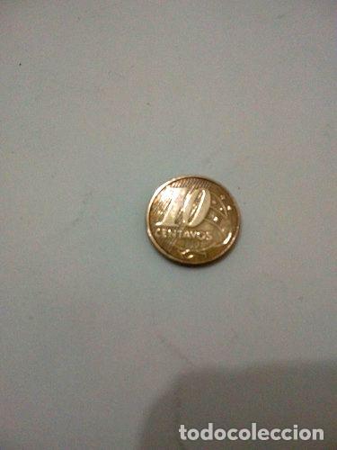 Monedas antiguas de Am&eacute;rica: moneda brasil 10 centavos 2003 - Foto 1