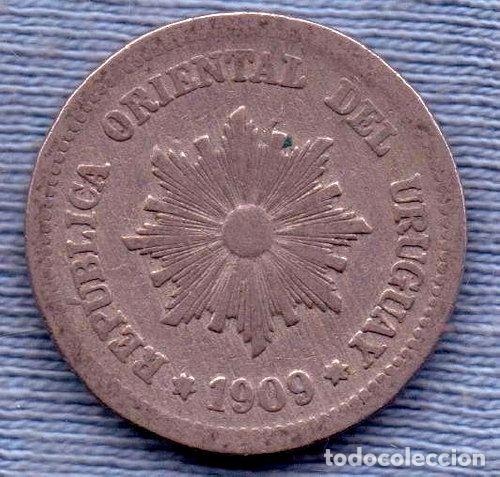 Monedas antiguas de Am&eacute;rica: uruguay 2 centesimos 1909 - Foto 1