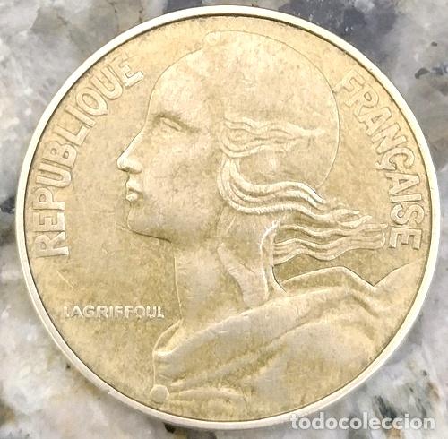 Monedas antiguas de Am&eacute;rica: moneda 20 centimos francia 1980 - Foto 1