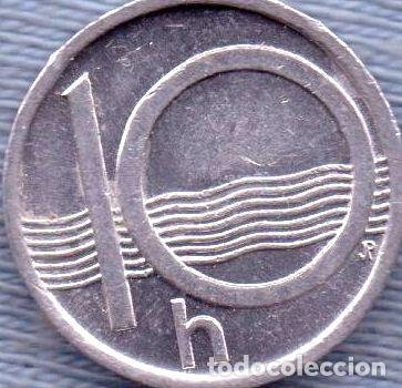 Monedas antiguas de Am&eacute;rica: republica checa 10 haleru 2002 - Foto 1