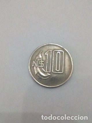 Monedas antiguas de Am&eacute;rica: moneda 10 pesos uruguay 1981 - Foto 1