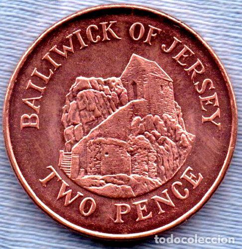 Monedas antiguas de Am&eacute;rica: jersey 2 pence 2008 lhermitage - Foto 1
