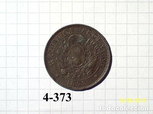 Monedas antiguas de Am&eacute;rica: patacon 2 centavos 1892 - Foto 1