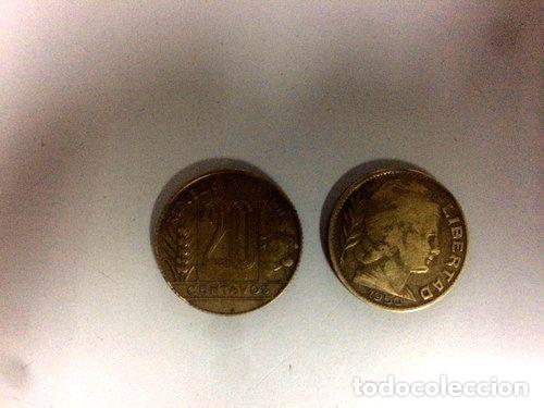 Monedas antiguas de Am&eacute;rica: moneda 20 centavos argentina 1949 - Foto 1