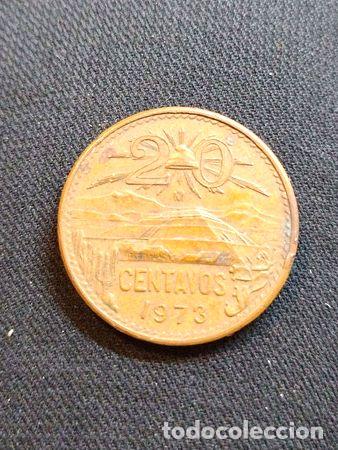 Monedas antiguas de Am&eacute;rica: moneda 20 centavos mexico 1973 - Foto 1