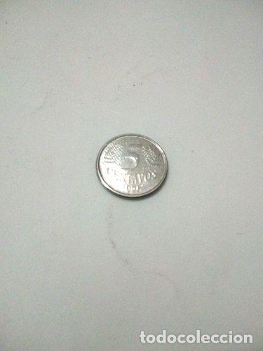 Monedas antiguas de Am&eacute;rica: moneda brasil 5 centavos 1997 - Foto 1