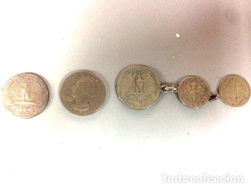 Monedas antiguas de Am&eacute;rica: monedas de plata usa eeuu - Foto 1