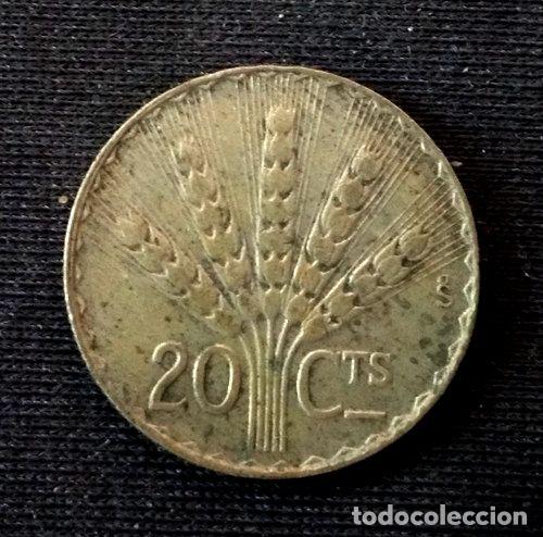 Monedas antiguas de Am&eacute;rica: moneda uruguay 20 centavos 1942 - Foto 1