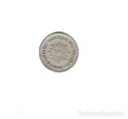 Monedas antiguas de Am&eacute;rica: ltc321 un centesimo de uruguay 1909 ceca a - Foto 1
