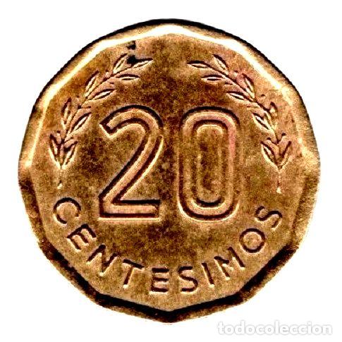 Monedas antiguas de Am&eacute;rica: 20 centavos uruguay 1976 - Foto 1