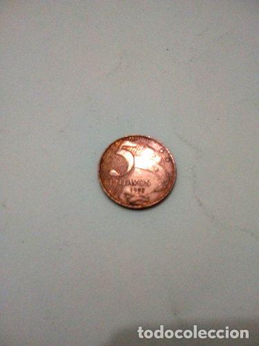 Monedas antiguas de Am&eacute;rica: moneda brasil 5 centavos 1998 - Foto 1