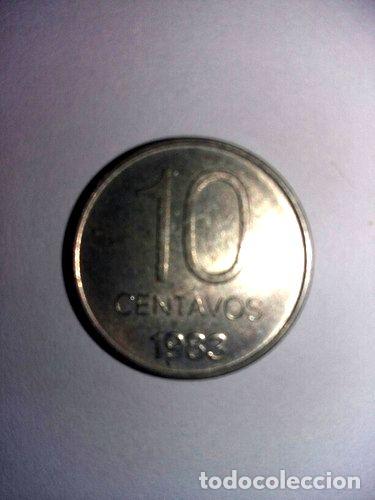 Monedas antiguas de Am&eacute;rica: moneda 10 centavos argentina 1983 - Foto 1