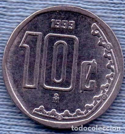 Monedas antiguas de Am&eacute;rica: mexico 10 centavos 1999 - Foto 1