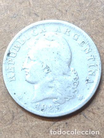 Monedas antiguas de Am&eacute;rica: moneda 20 centavos 1925 argentina Ed. 1925 - Foto 1