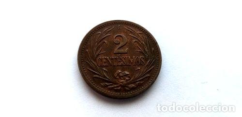 Monedas antiguas de Am&eacute;rica: 2 centesimos 1944 uruguay - Foto 1