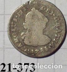 Monedas antiguas de Am&eacute;rica: lima 12 real 1788 plata - Foto 1