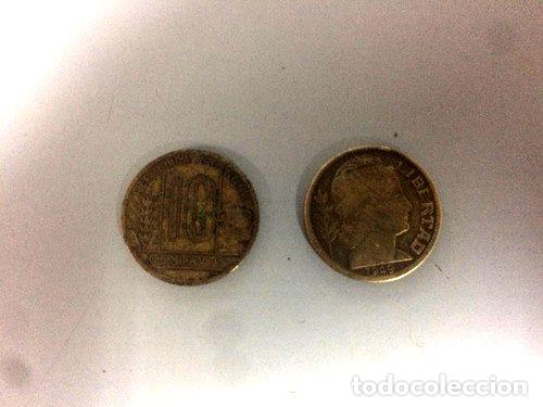 Monedas antiguas de Am&eacute;rica: moneda 10 centavos argentina 1949 - Foto 1