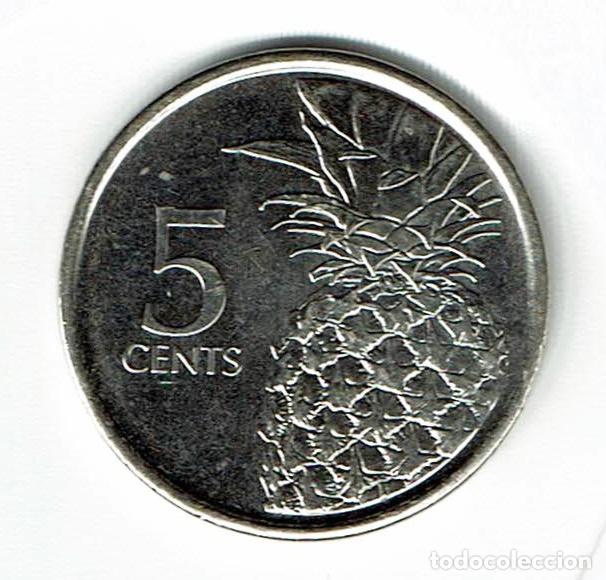 Monedas antiguas de Am&eacute;rica: BAHAMAS 5 CENTS 2015 - Foto 1