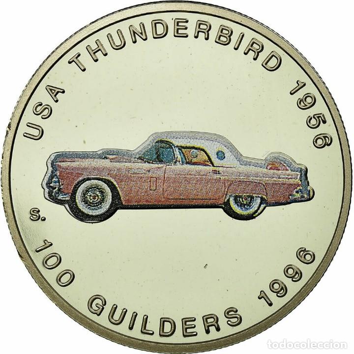 Monedas antiguas de Am&eacute;rica: SURINAME 100 GUILDER 1996 - Foto 1