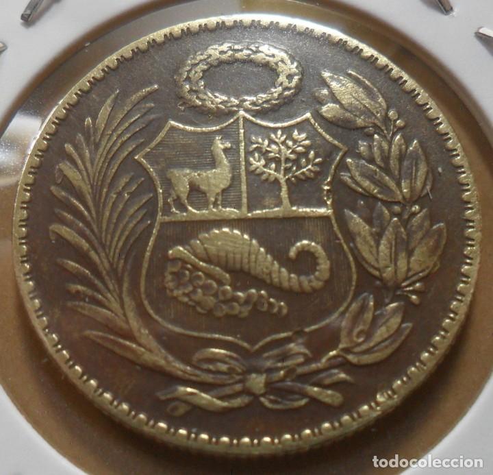 Monedas antiguas de Am&eacute;rica: PERU - 1/2 SOL DE ORO - 1941 - Foto 2