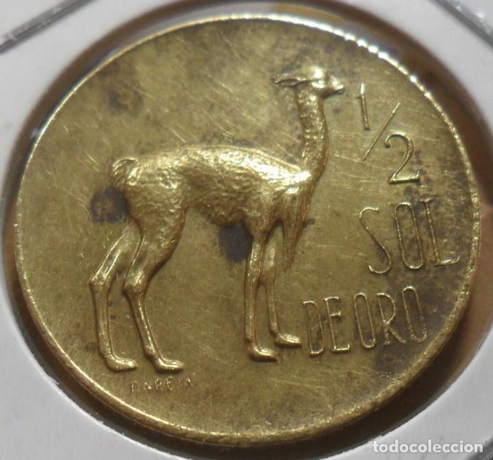 Monedas antiguas de Am&eacute;rica: PERU - 1/2 SOL DE ORO - 1967 - Foto 1
