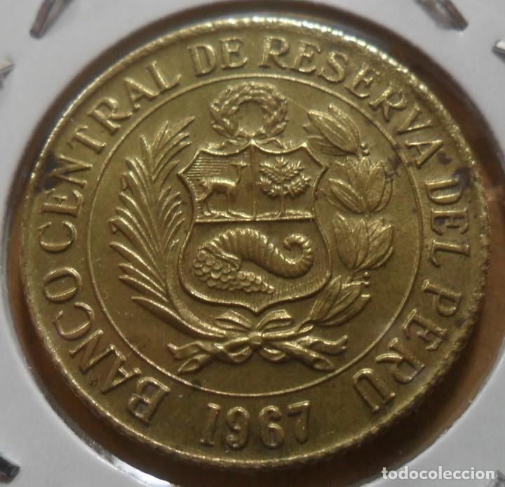 Monedas antiguas de Am&eacute;rica: PERU - 1/2 SOL DE ORO - 1967 - Foto 2