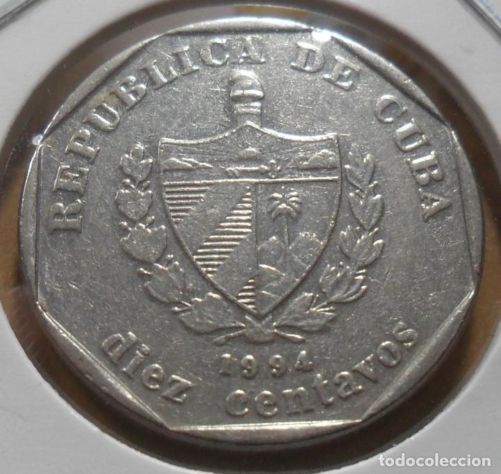 Monedas antiguas de Am&eacute;rica: CUBA - 10 CENTAVOS - 1994 - Foto 1