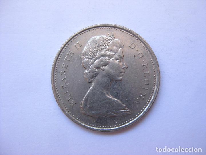 Monedas antiguas de Am&eacute;rica: MONEDA CANADA 25 CENTAVOS 1975 - Foto 1