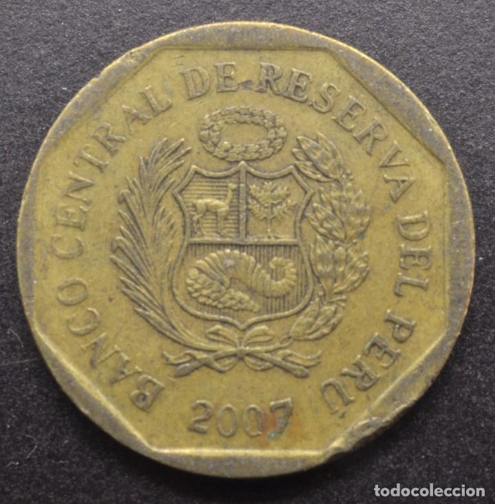 Monedas antiguas de Am&eacute;rica: Per&uacute;, 10 c&eacute;ntimos 2007 - Foto 1
