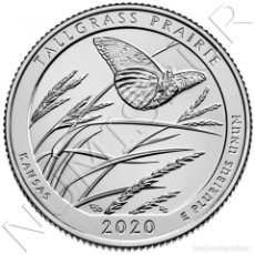 Monedas antiguas de América: USA: 25 CENTS 2020 P QUARTER DOLLAR U.S. TALLGRASS PRAIRIE (KANSAS)