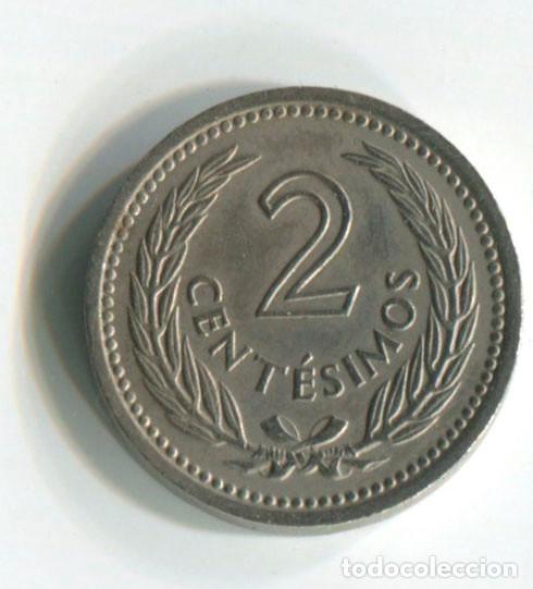 Monedas antiguas de Am&eacute;rica: Uruguay, 2 cent&eacute;simos de 1953 - Foto 2
