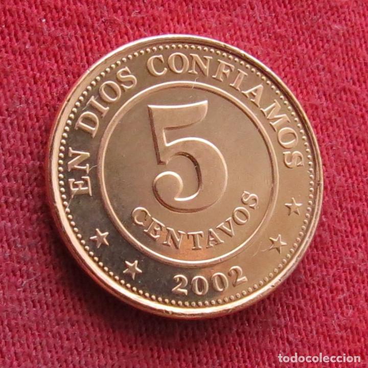 Monedas antiguas de Am&eacute;rica: Nicaragua 5 centavos 2002 - Foto 1