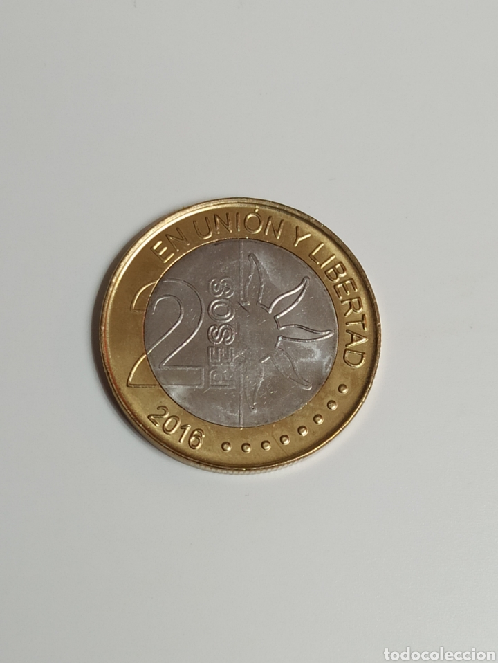Monedas antiguas de Am&eacute;rica: 2 pesos Argentina 2016 - Foto 2