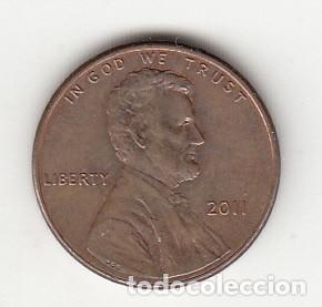 Monedas antiguas de Am&eacute;rica: ESTADOS UNIDOS. UN C&Eacute;NTIMO. 2011. SIN CIRCULAR. - Foto 1