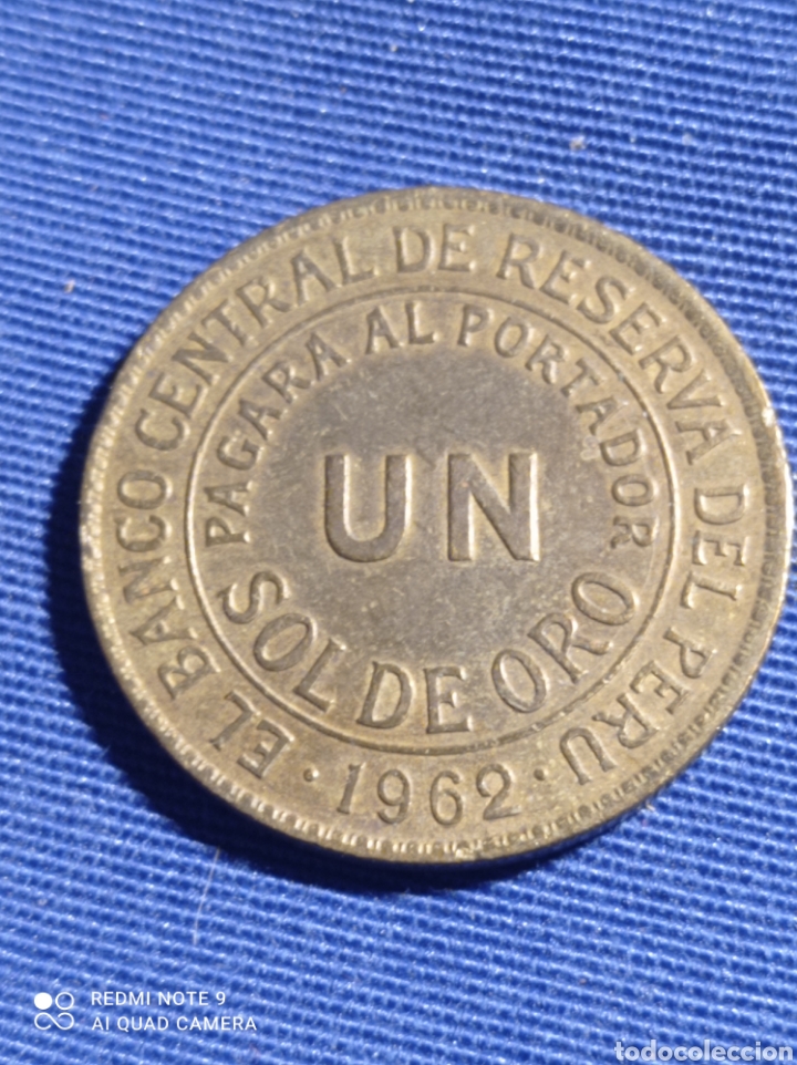 Monedas antiguas de Am&eacute;rica: MONEDA PERU 1962 - Foto 1