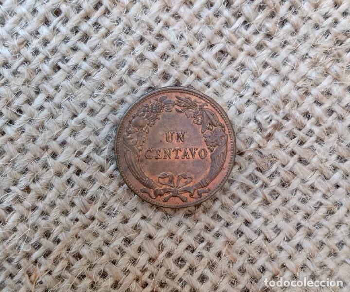 Monedas antiguas de Am&eacute;rica: Moneda Peru 01 Centavo 1919 - Foto 1