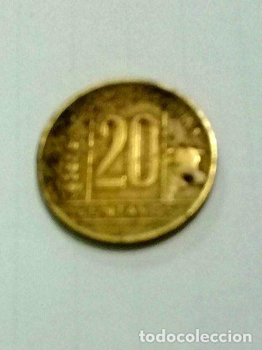 Monedas antiguas de Am&eacute;rica: moneda argentina 20 centavos del 1942 - Foto 1